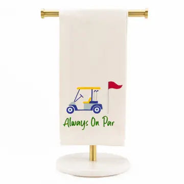 Always On Par Tea Towel