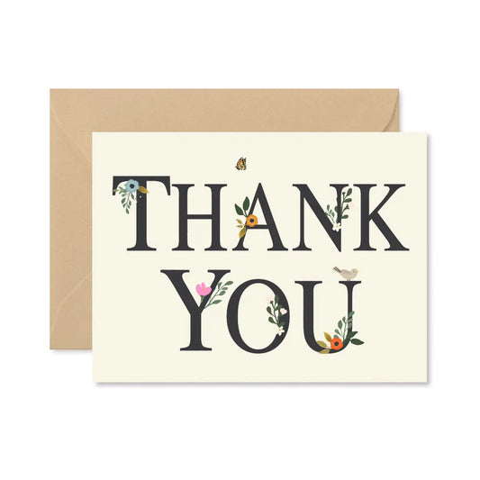 Thank You Greeting Card