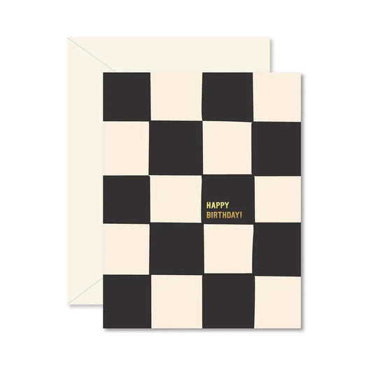 Chessboard Birthday Greeting Card