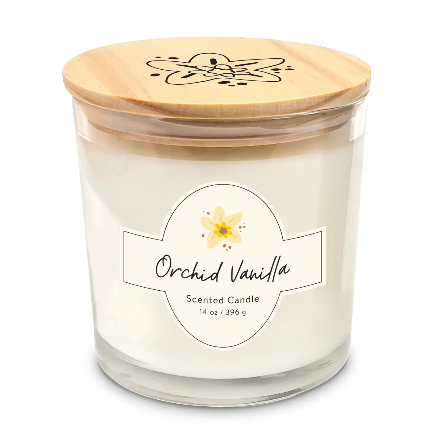 14 oz. Orchid Vanilla Double Wick Candle